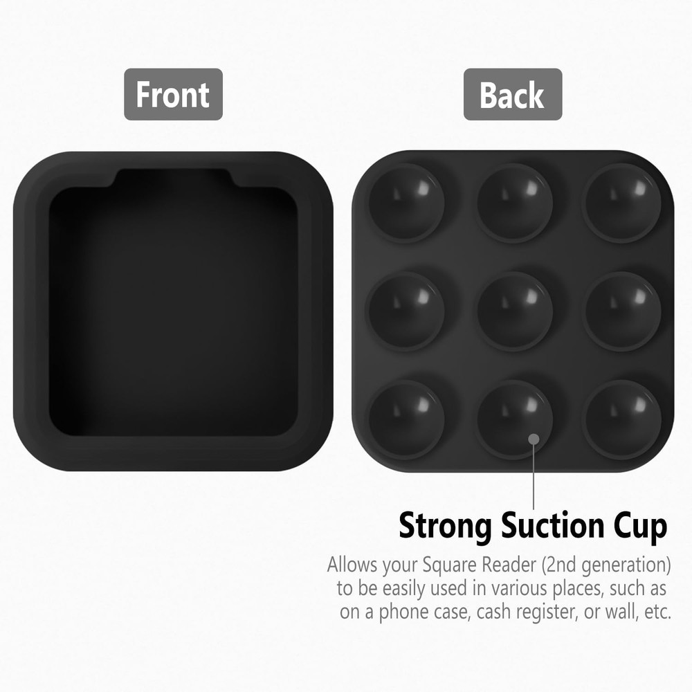 Protective Soft Silicone Case for Square Reader with Strap - All-Round Safety