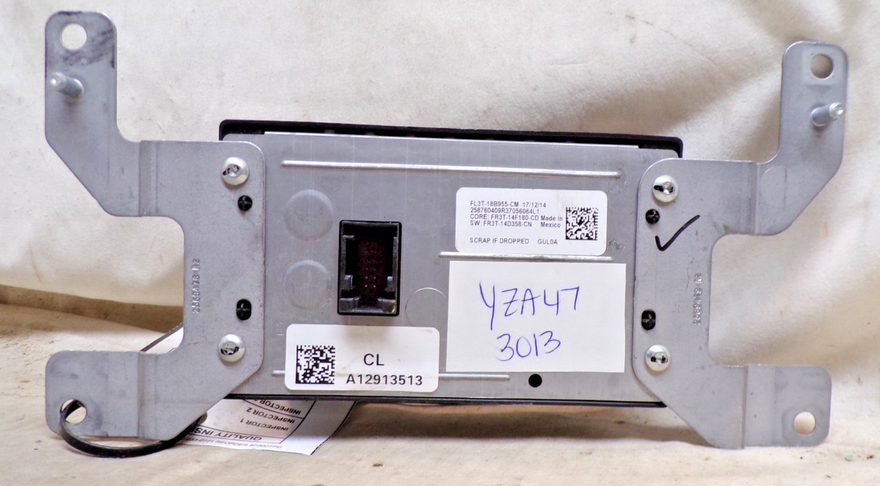 15 16 17 Ford F150 Radio Display Screen FL3T-18B955-CM YZA47