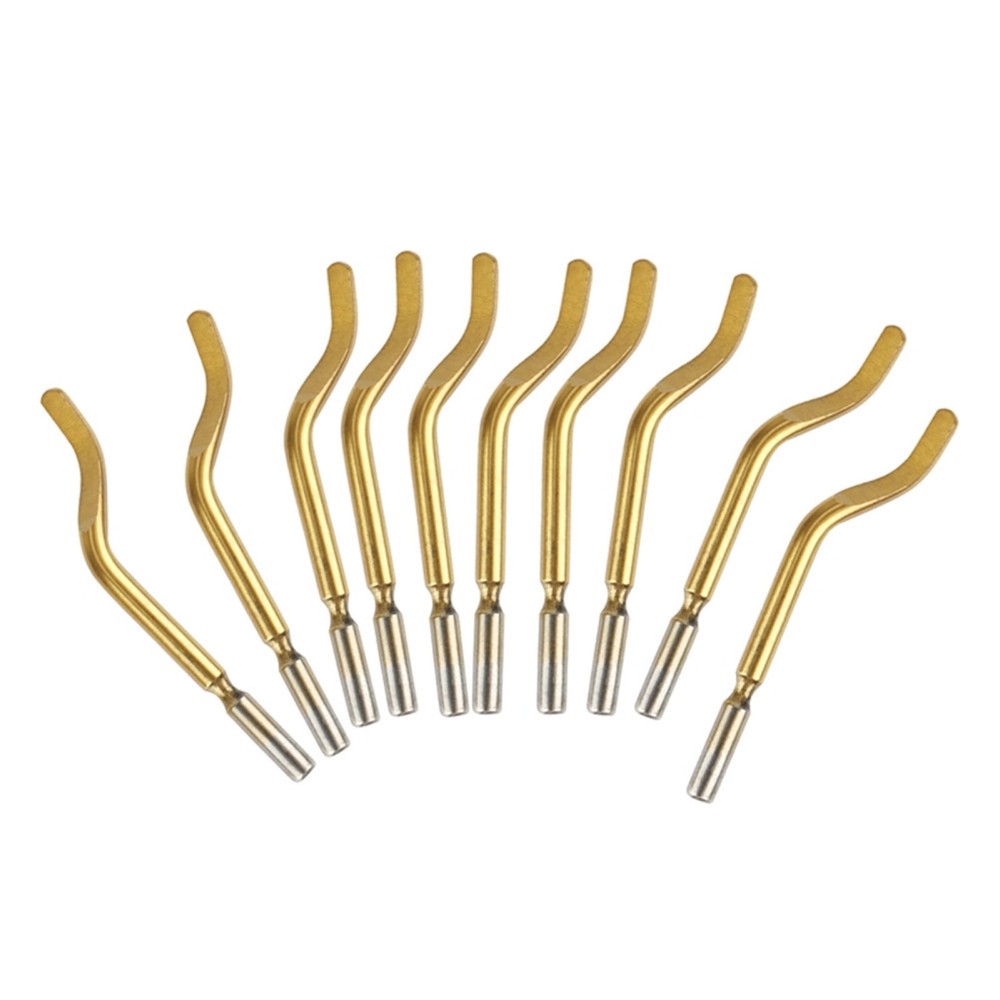 10Pcs Sharp&Durable BS2012 Metal Trimming Knife Scraper Deburring Cutting Tool K
