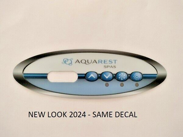 DREAM MAKER / AQUAREST SPAS - DIGITAL TOPSIDE CONTROLLER OVERLAY DECAL