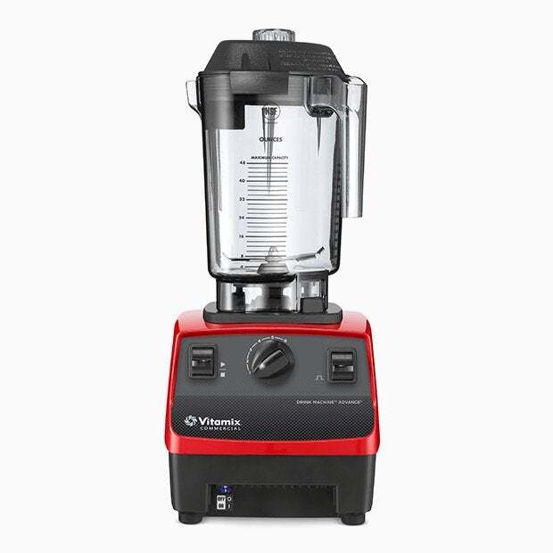 Vitamix Drink Machine VM0100A 2.3HP 48 oz Stackable Commercial Blender Red