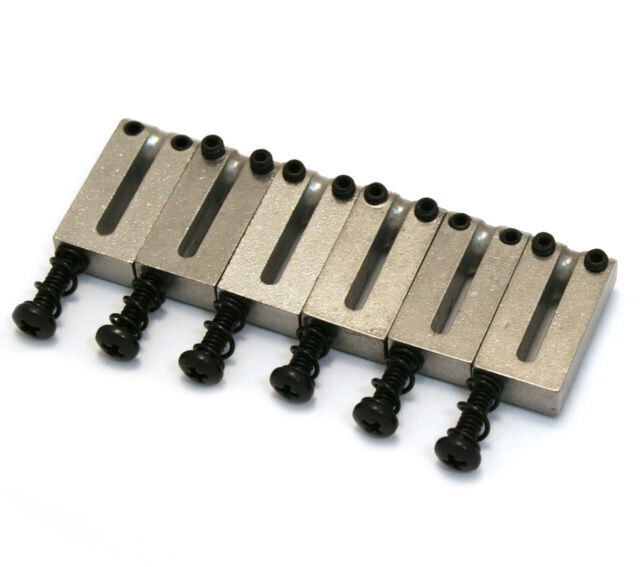 Fender American Series ('86-'07) Stratocaster Saddle Assemblies - 6 Pack