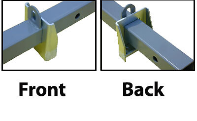 MotoProducts Aluminum Motorcycle Dirt Bike Carrier Trailer Hauler 2" Hitch Rack