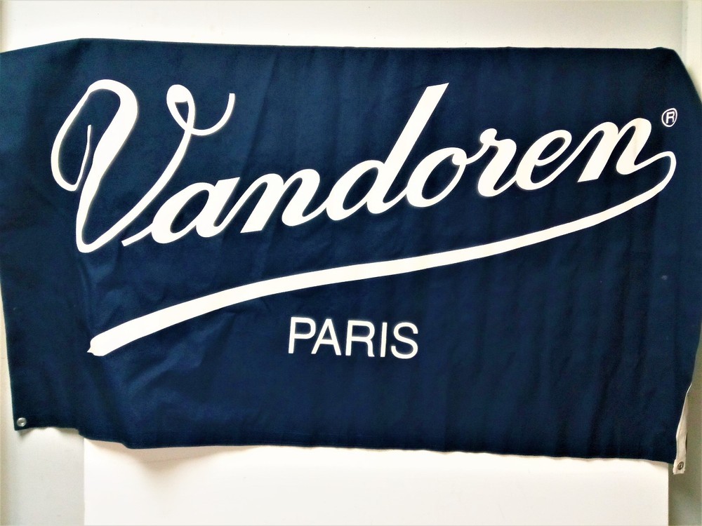 Vandoren Paris Retail Wall Banner
