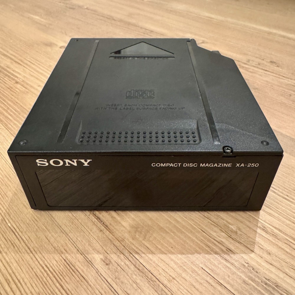 Sony Compact Disc CD Magazine XA-250 10 Disc Changer