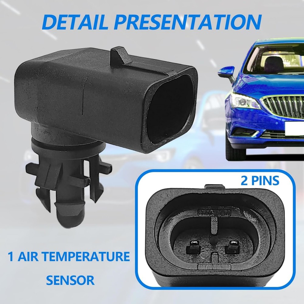 For GMC Canyon 2004-2012 Ambient Air Temperature Sensor Replacement 25775833