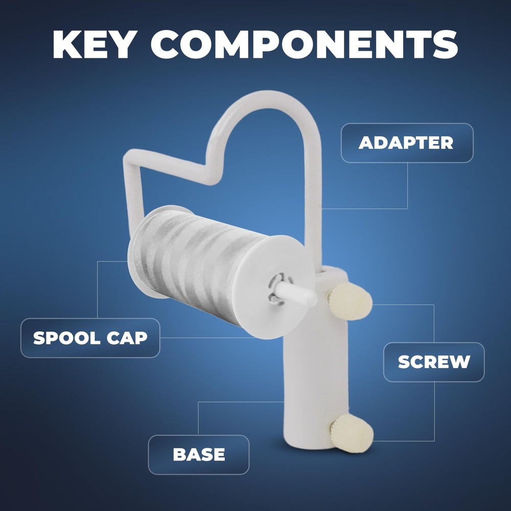 Thread Easy Spool Pin Adapter Universal Spool Holder Thread Stand for Sewing ...