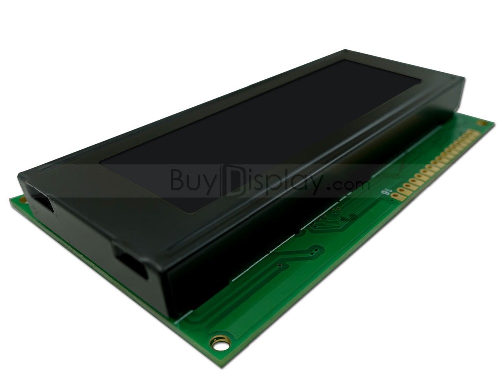 5V Black 20x4 Character LCD Module Display w/Tutorial,HD44780 Controller,Bezel