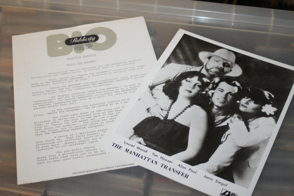Manhattan Transfer -   Press Information + Photo