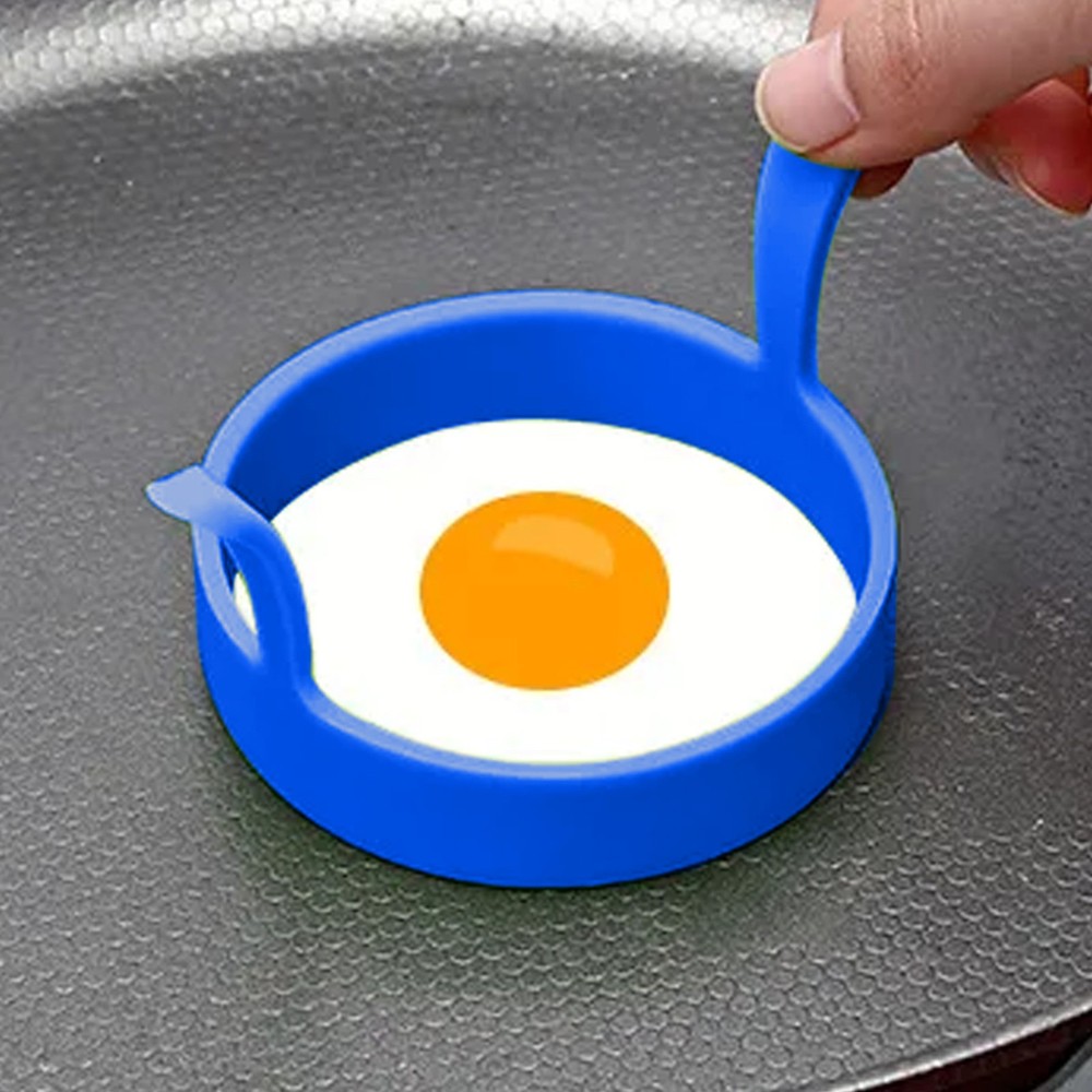 4pcs Silicone Egg Ring Egg Rings Non Stick Egg Cooking Rings Perfect Fried Egg