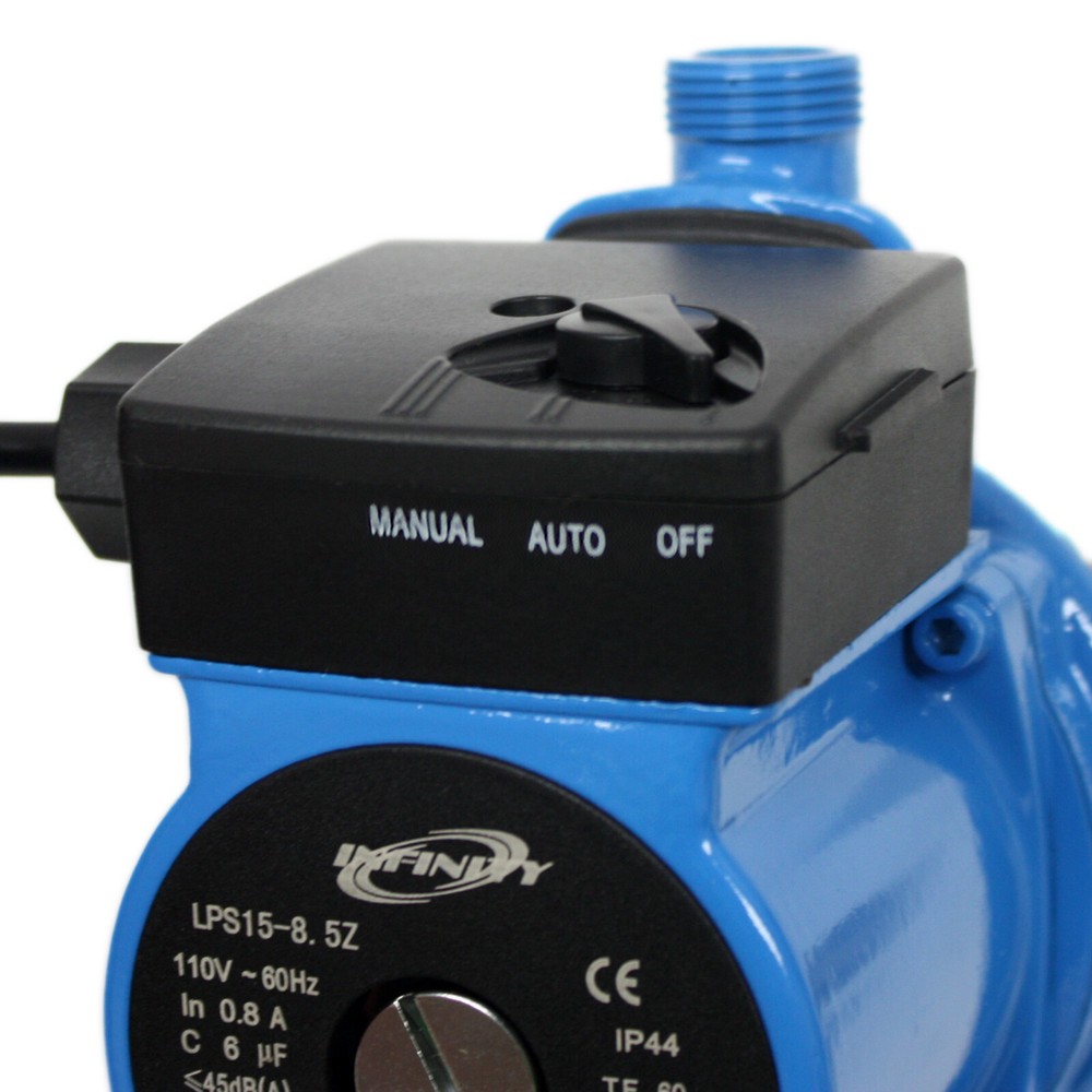 110V Automatic Booster Pump NPT 3/4'' Hot Water Circulating/Circulation Pump