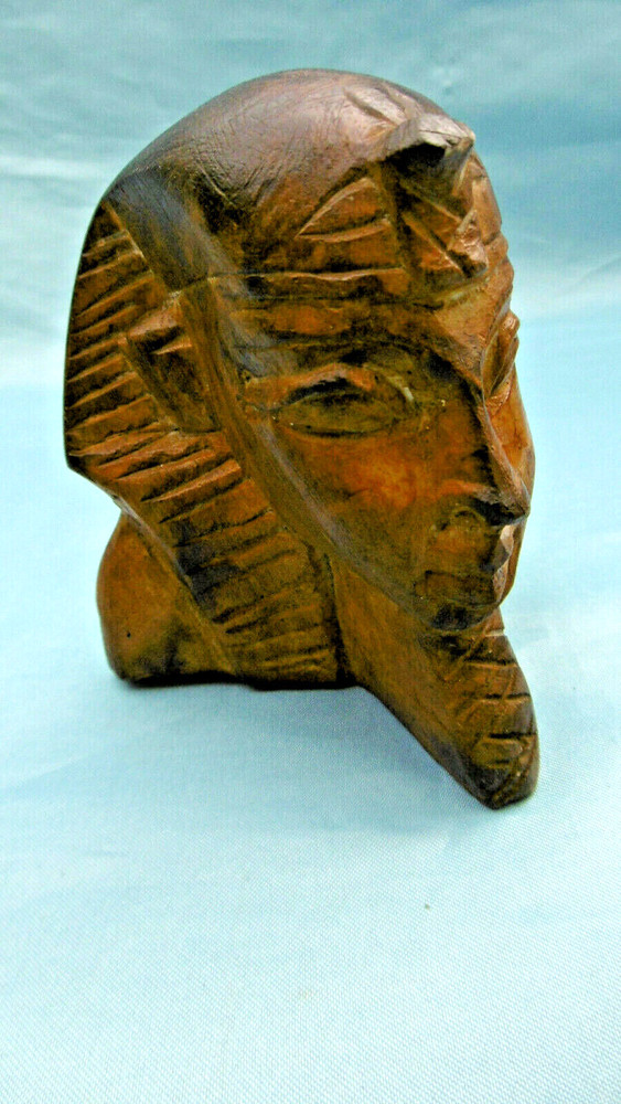 Pharaonic Sphinx Head in Plaster