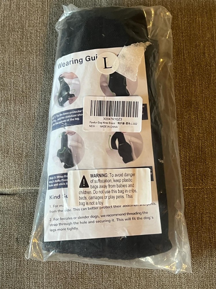 Pawfun dog knee brace large