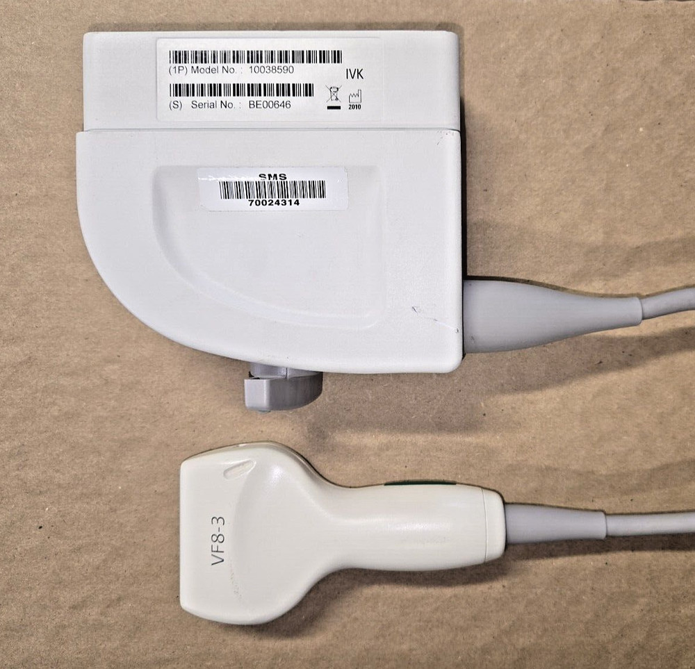 Siemens UItrasound Linear Array Transducer Probe VF8-3 model 10038590