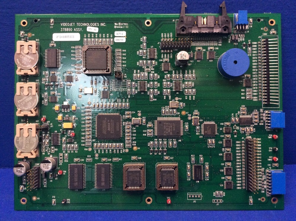 VIDEOJET ASSY. 378890 Rev AB CONTROL BOARD