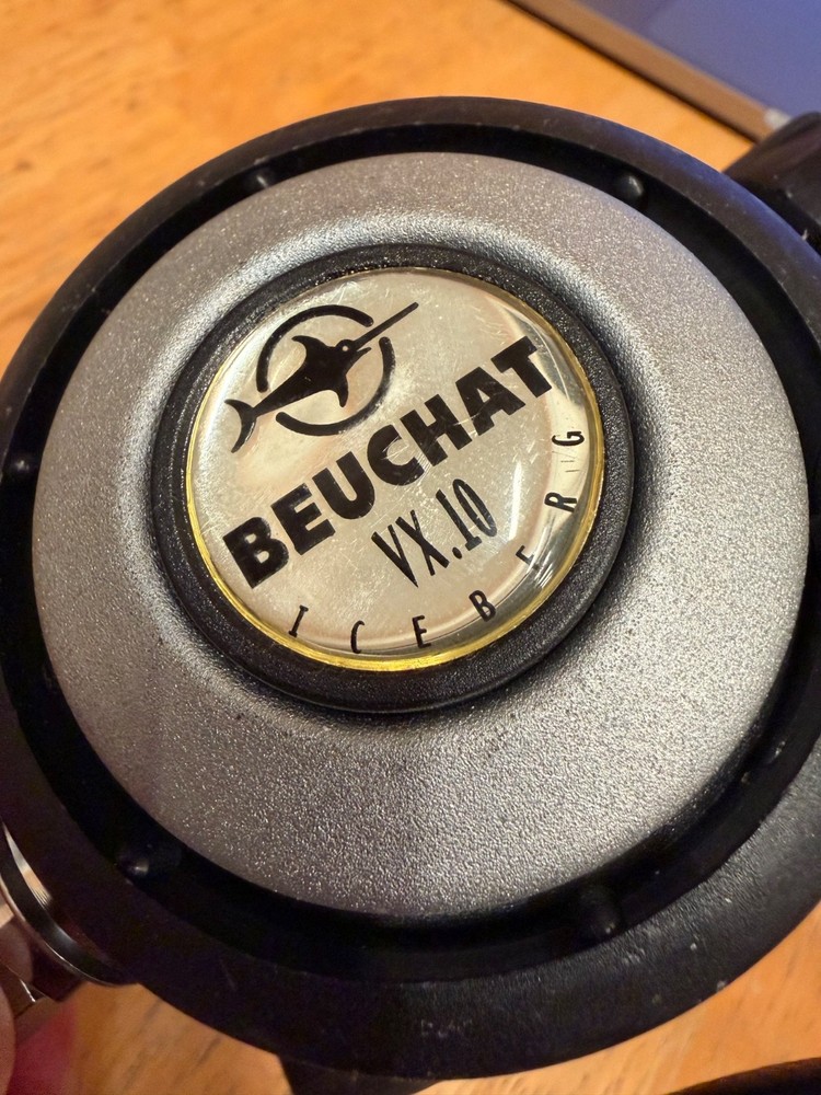 SCUBA Regulator Beuchat VX.10 Evolution DIN Yoke adapter Uwatec Smart COM