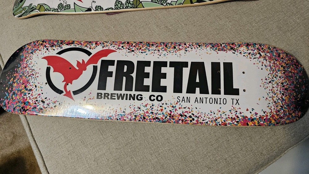 Freetail Brewery Skateboard Deck