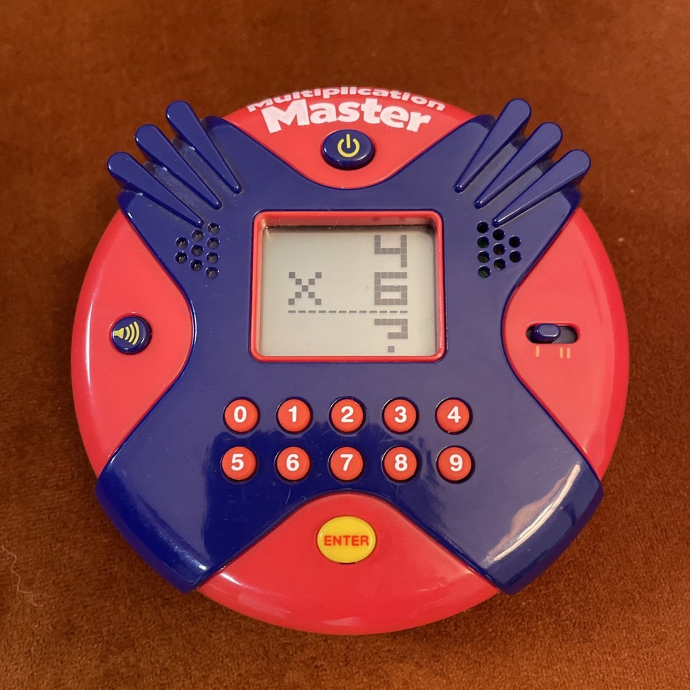 Multiplication Master Learning Resources Electronic Handheld Math WORKS