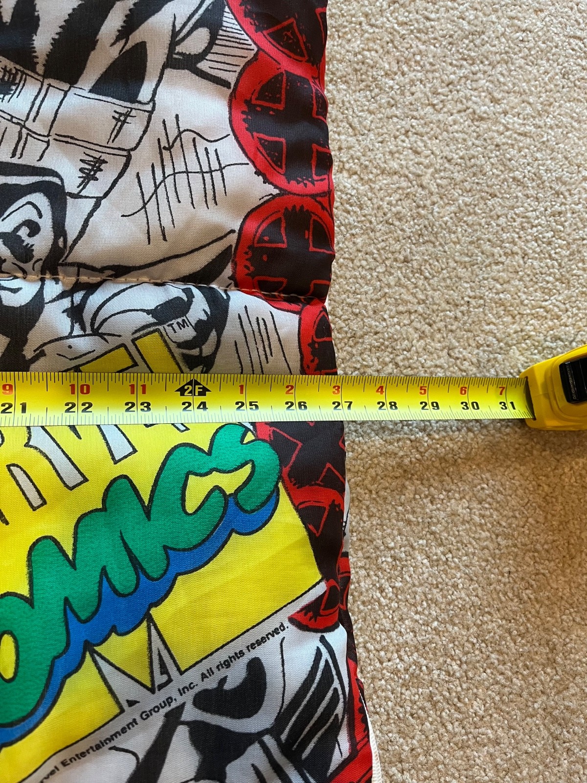 Rare Vintage The Uncanny X-Men Marvel Youth Sleeping Bag