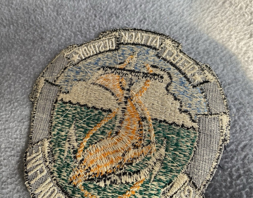 Original 1970's CSS COMSUBRON 5 Commander Submarine Squadron 5 Navy Ship Patch