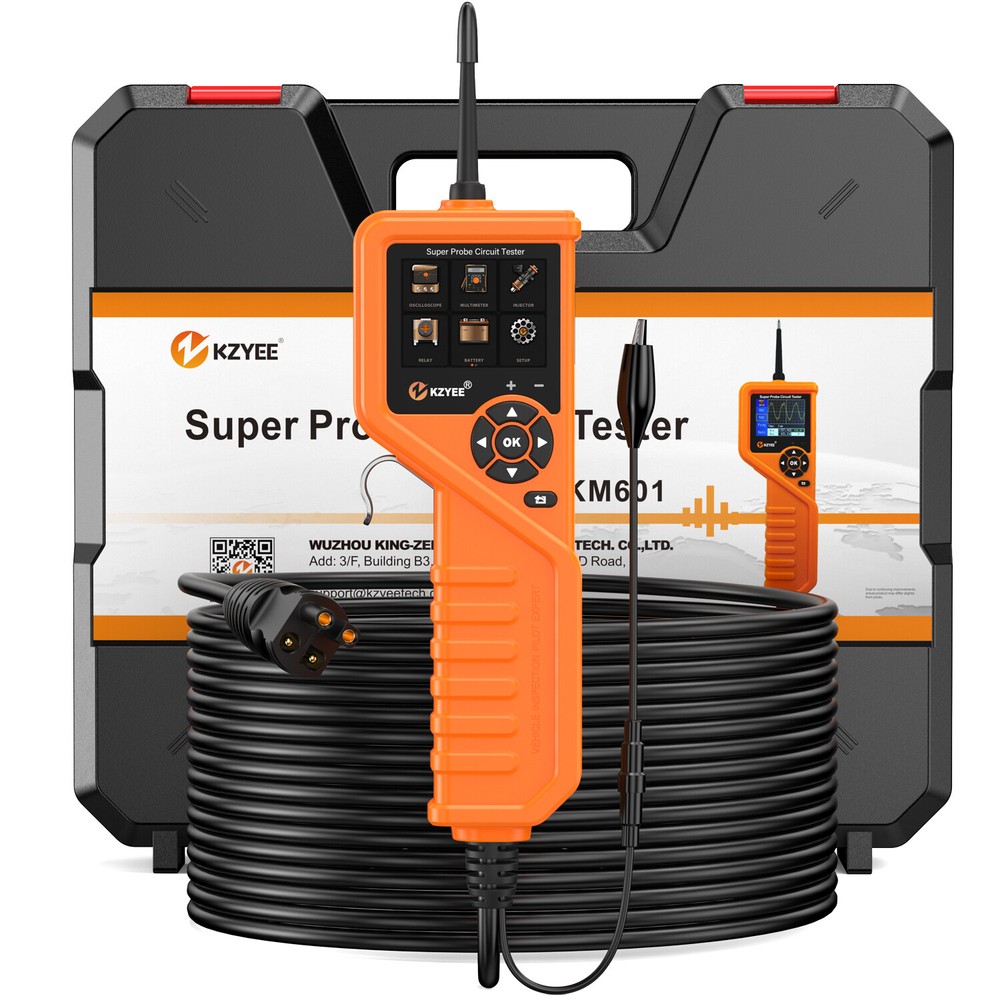 KZYEE KM601 PowerScan Circuit Test Tool 12V 24V Probe Electrical System Power