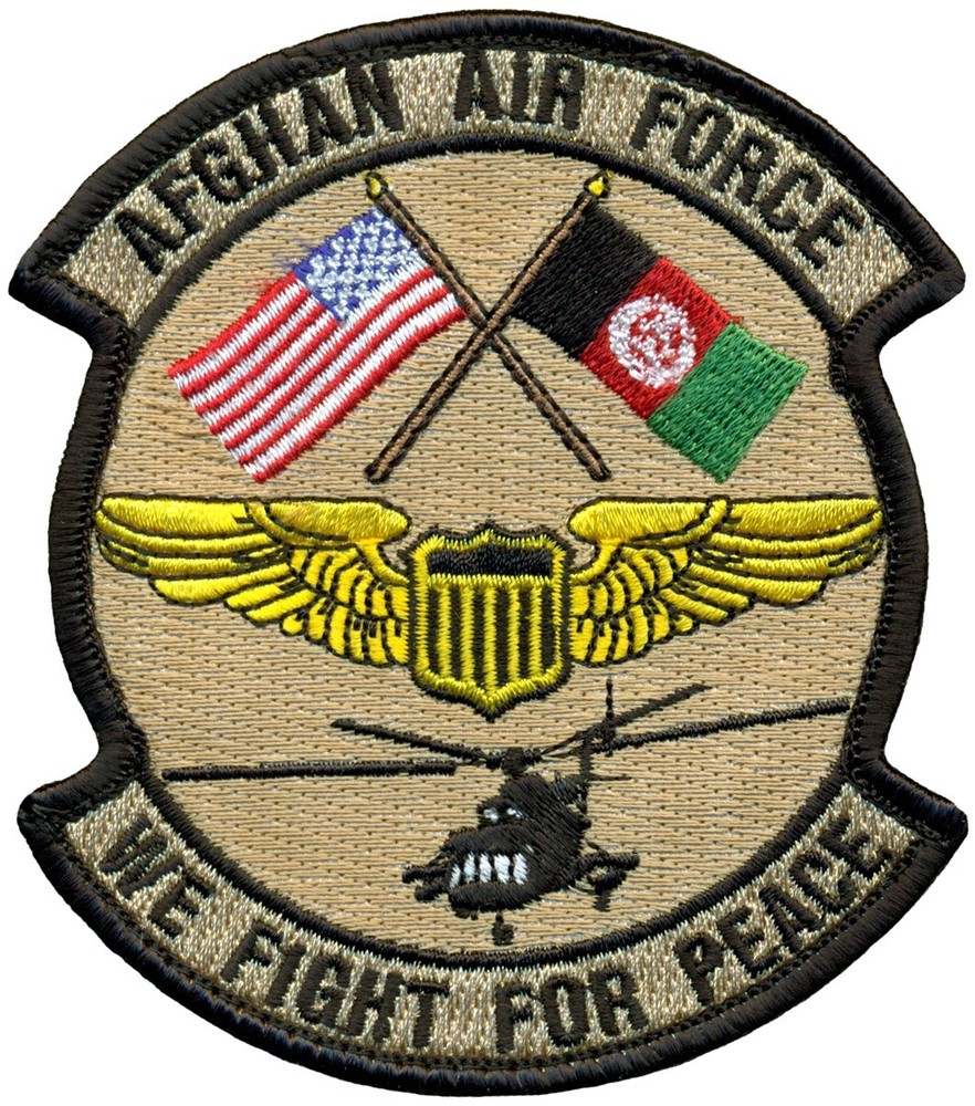 USAF MD-500 HELICOPTER AFGHAN AIR FORCE PATCH