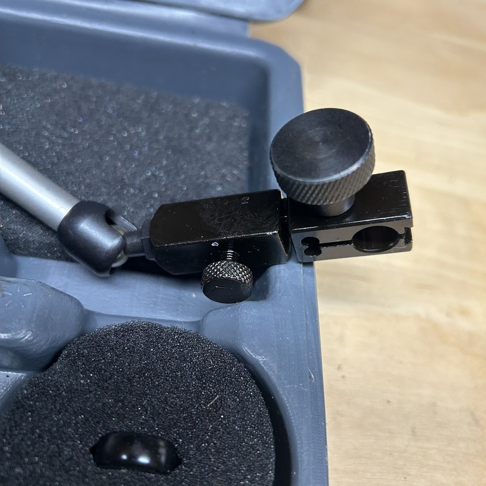 Clockwise Tools DIMR-0105 Dial Indicator Gage Gauge and Magnetic Base with case