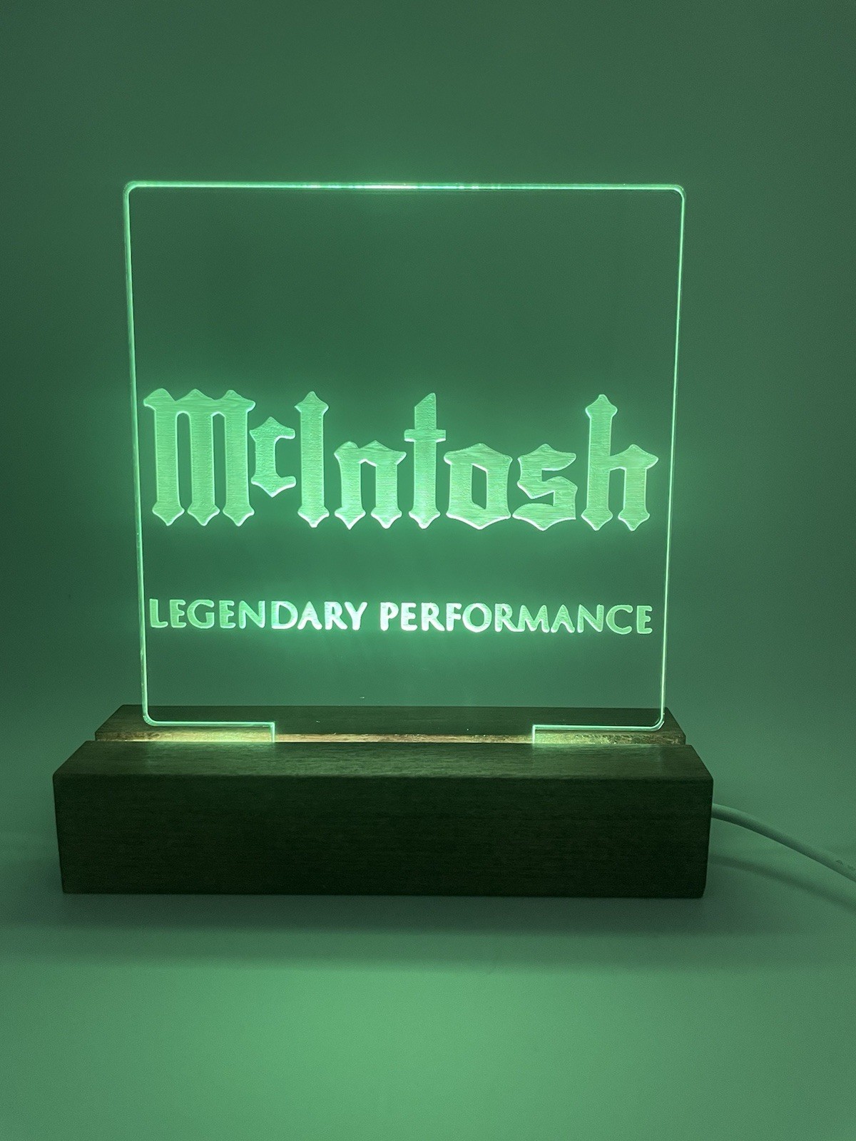 McIntosh MA 6100 Amplifier | Vintage LED Sign