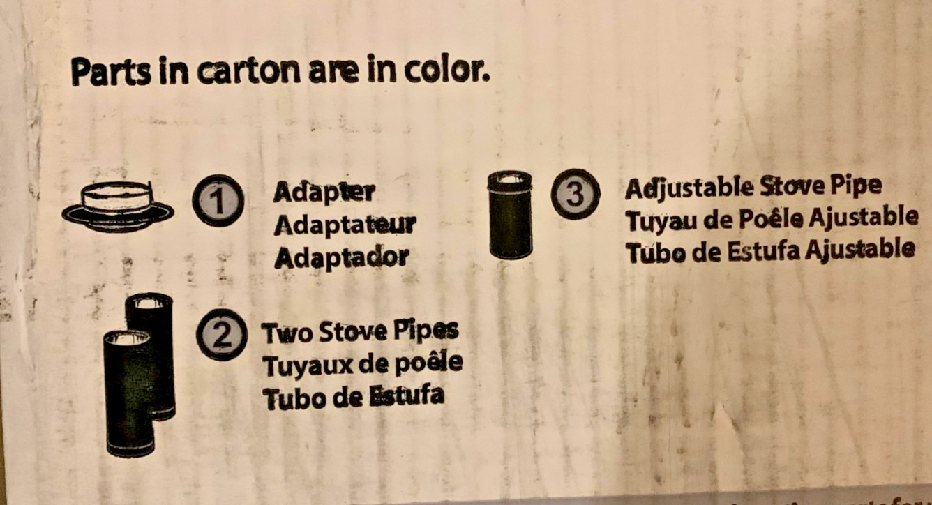 DuraVent 6DVL-KVP DVL 6"x60" Double-Wall Close Clearance Stove Pipe Connector