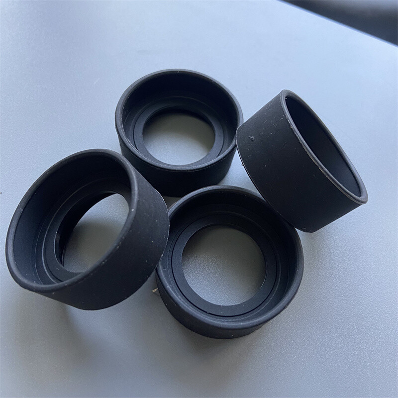 10pcs Inner Diameter 36mm Rubber Eye Guards Foldable Microscope Eyepiece Eyecup