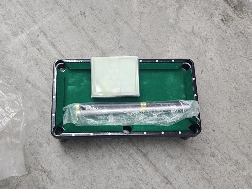 Current Inc. Vintage Mini Pool Table OPEN BOX