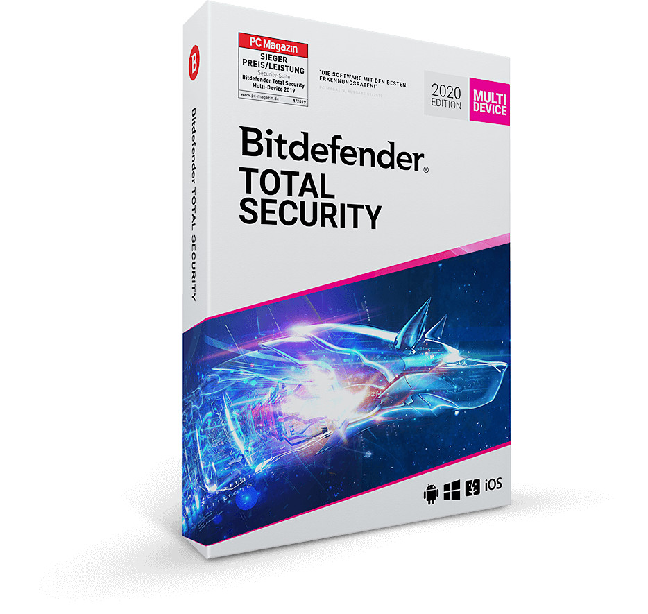Bitdefender Total Security 2026 10 PC/Devices 1 Year Multi-Device EU ESD