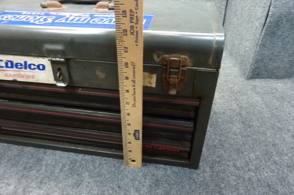 Vintage Craftsman Toolbox with drawers