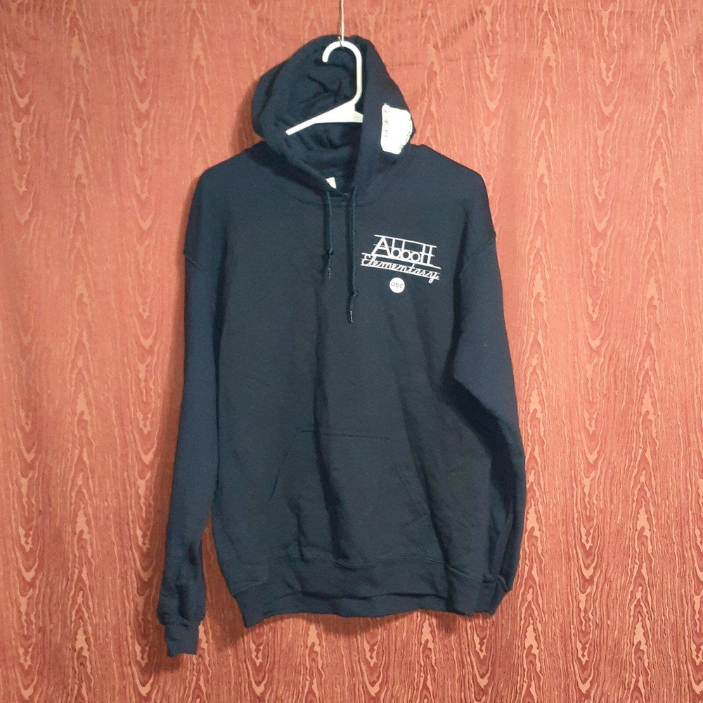 ABBOTT ELEMENTARY ABC SWEATSHIRT HOODIE YOUTH MEDIUM PULLOVER HEAVY BLEND NWT