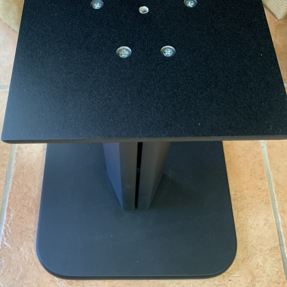SANUS BF16-B1 16" Basic Series Speaker Stands - Black. Used, Pro Cleaned