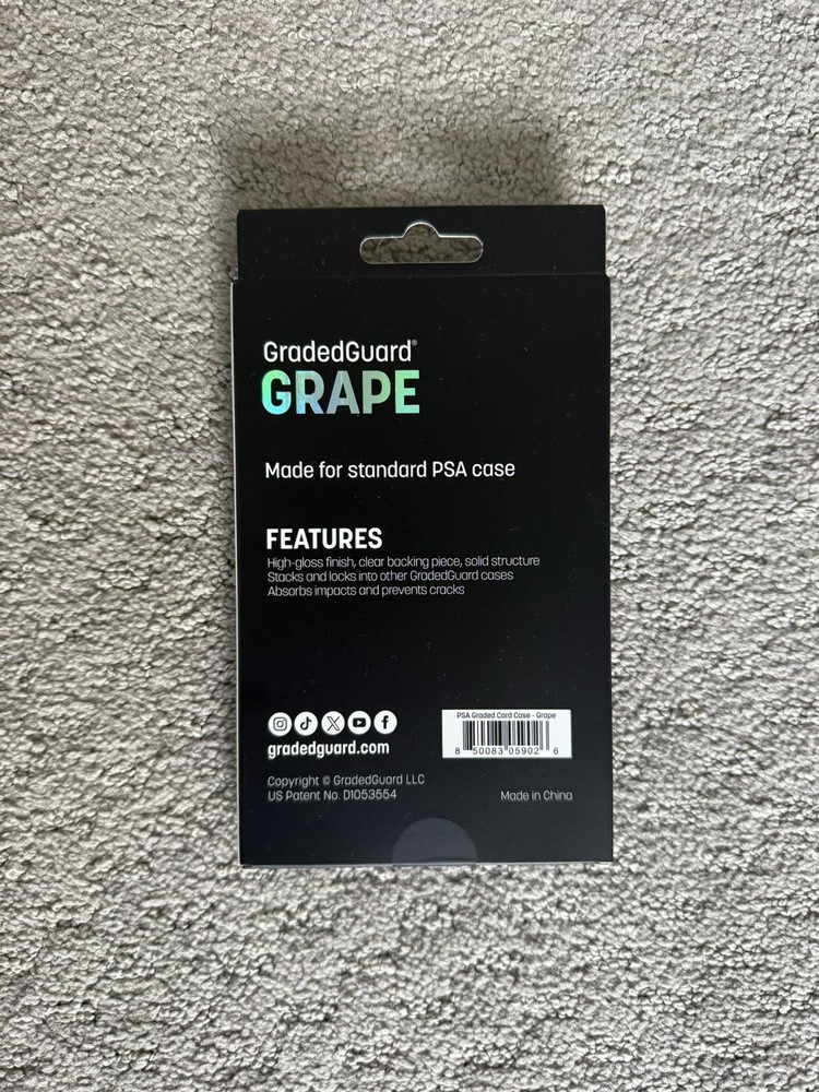 GradedGuard PSA Grape 🍇 (In-Hand)