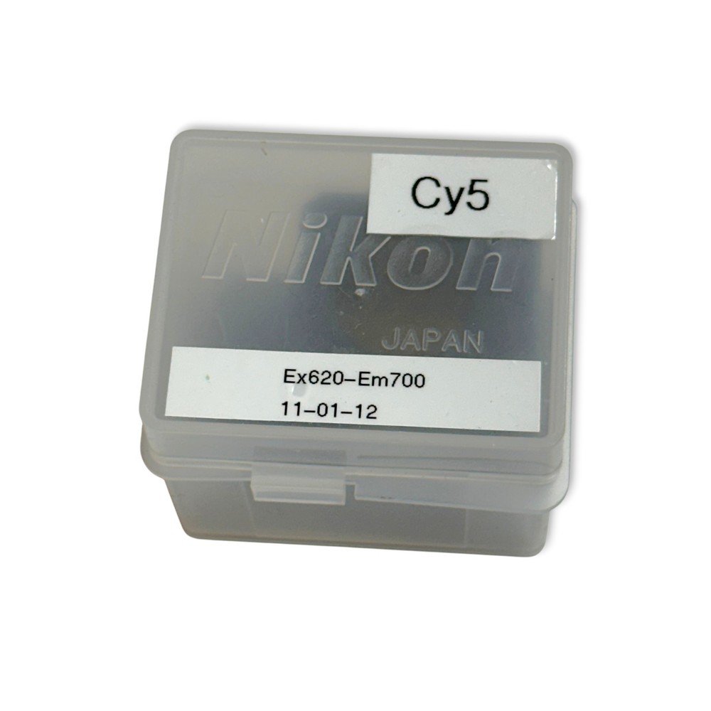 Nikon Cy5 Fluorescence Filter Cube, Ex620/Em700, Precision Microscopy Optic