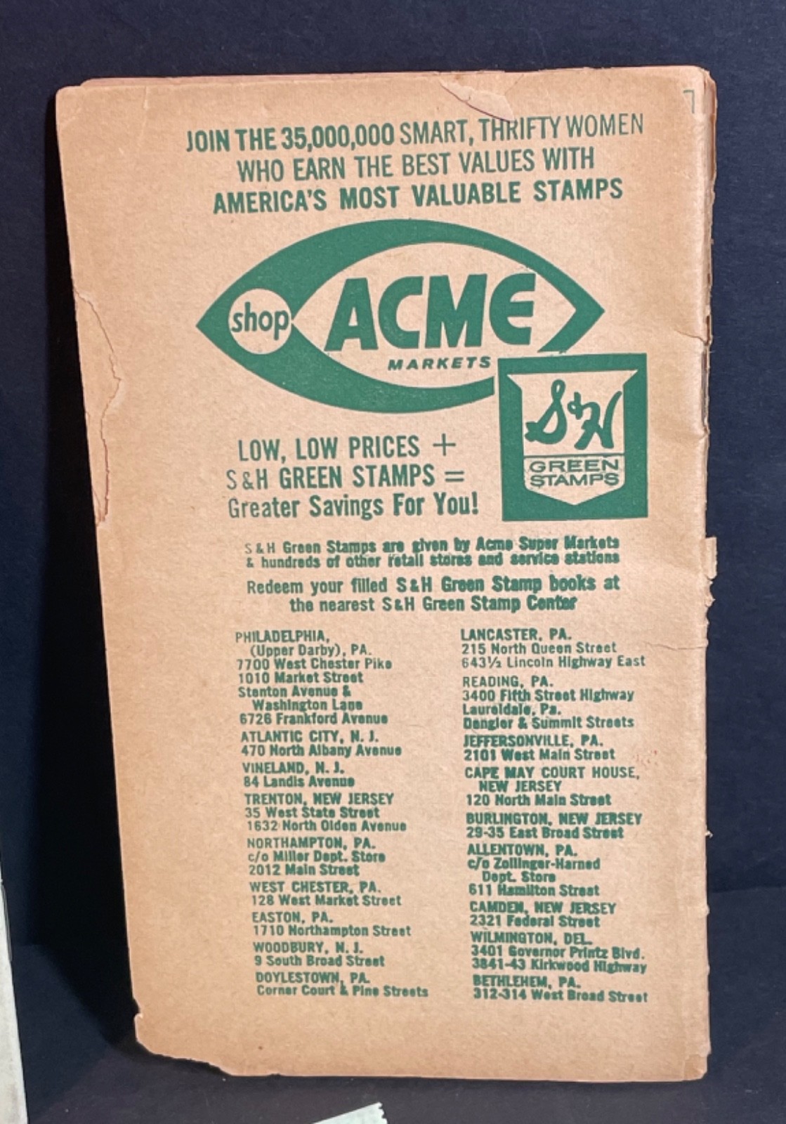 Vintage Lot S & H Green Stamps and 3 Savers Books 1960s