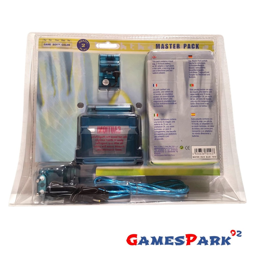 Master Pack Game Boy Color Accessory Case New