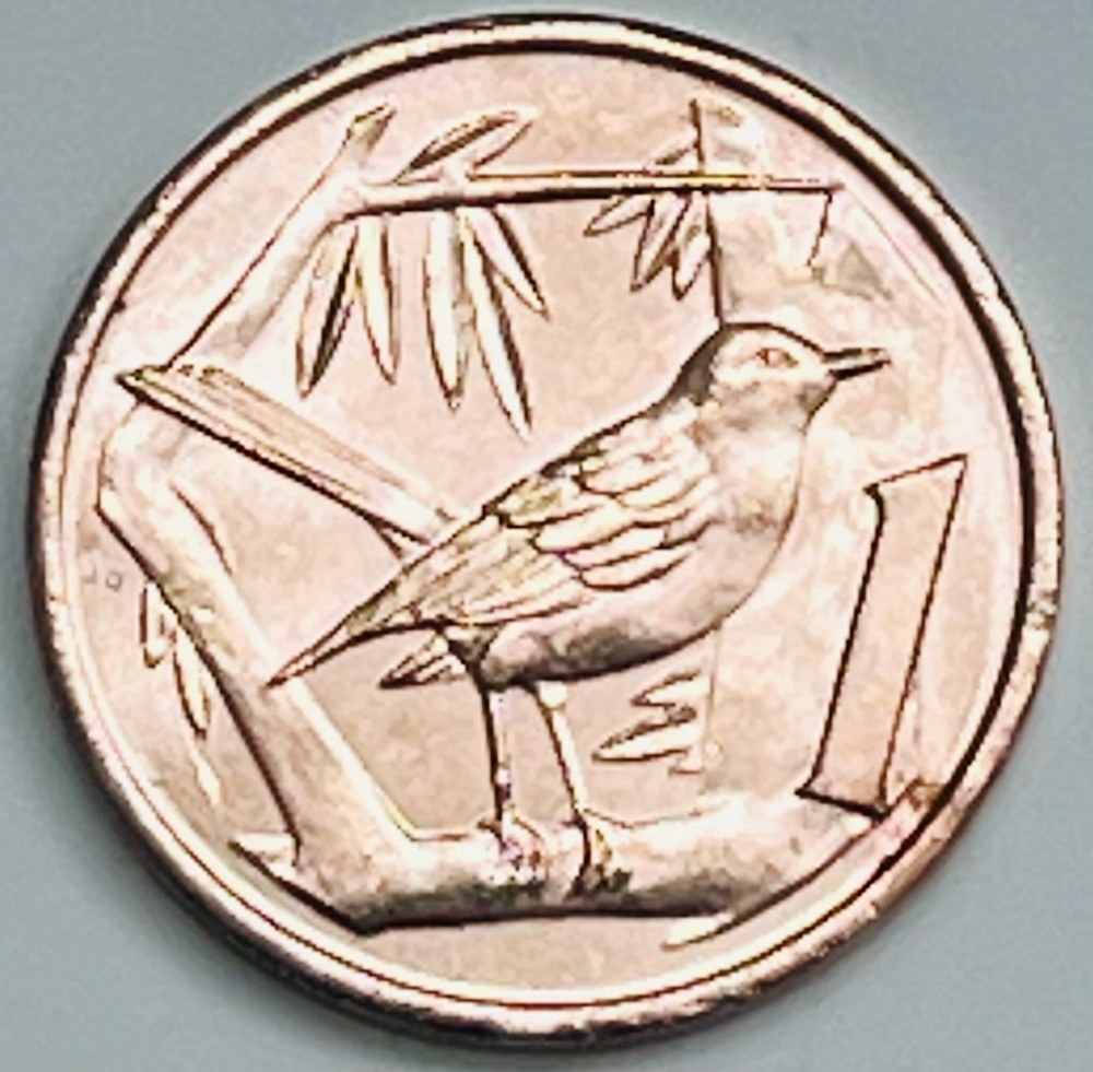 1972 Cayman Islands Cent KM# 1 Uncirculated Condition