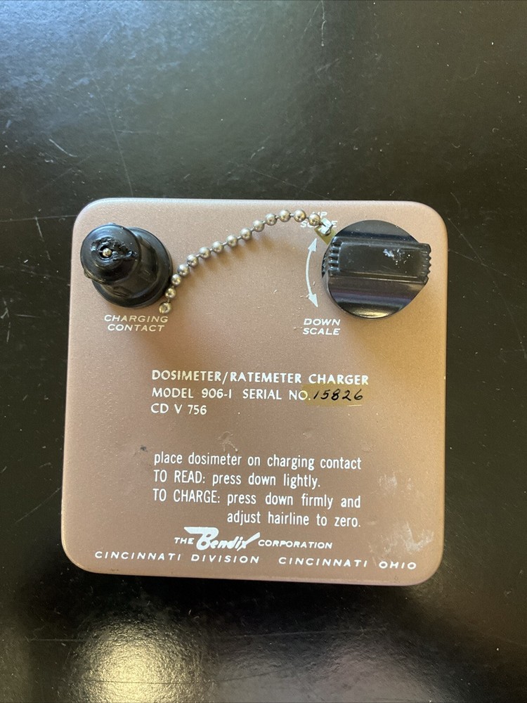 Bendix CDV756 Personal Dosimeter/Ratemeter Charger | Model 906-1