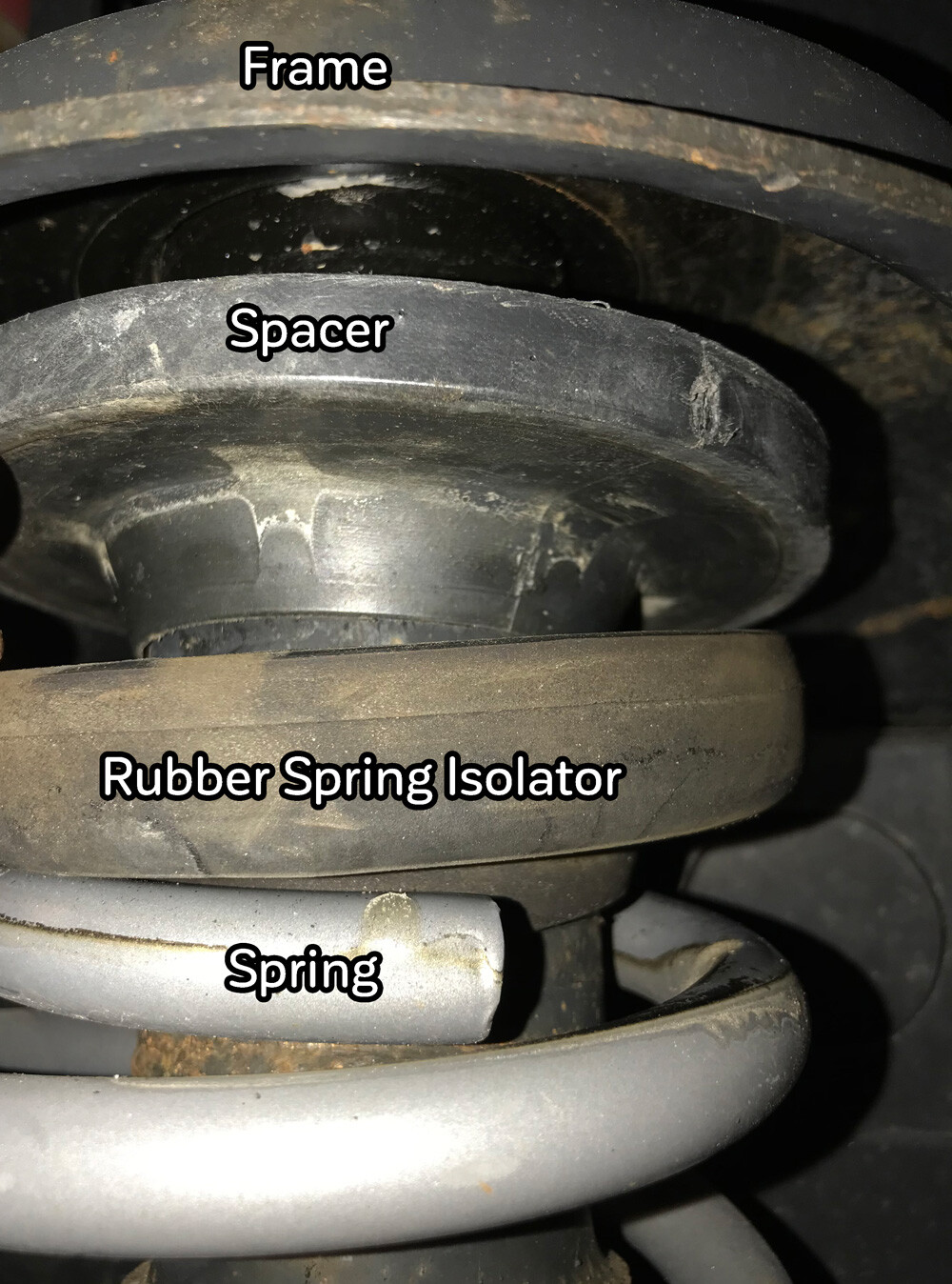 1.5" Front Spring Spacer Set for Jeep Wrangler JK 2007-2018 (Leveling Kit)