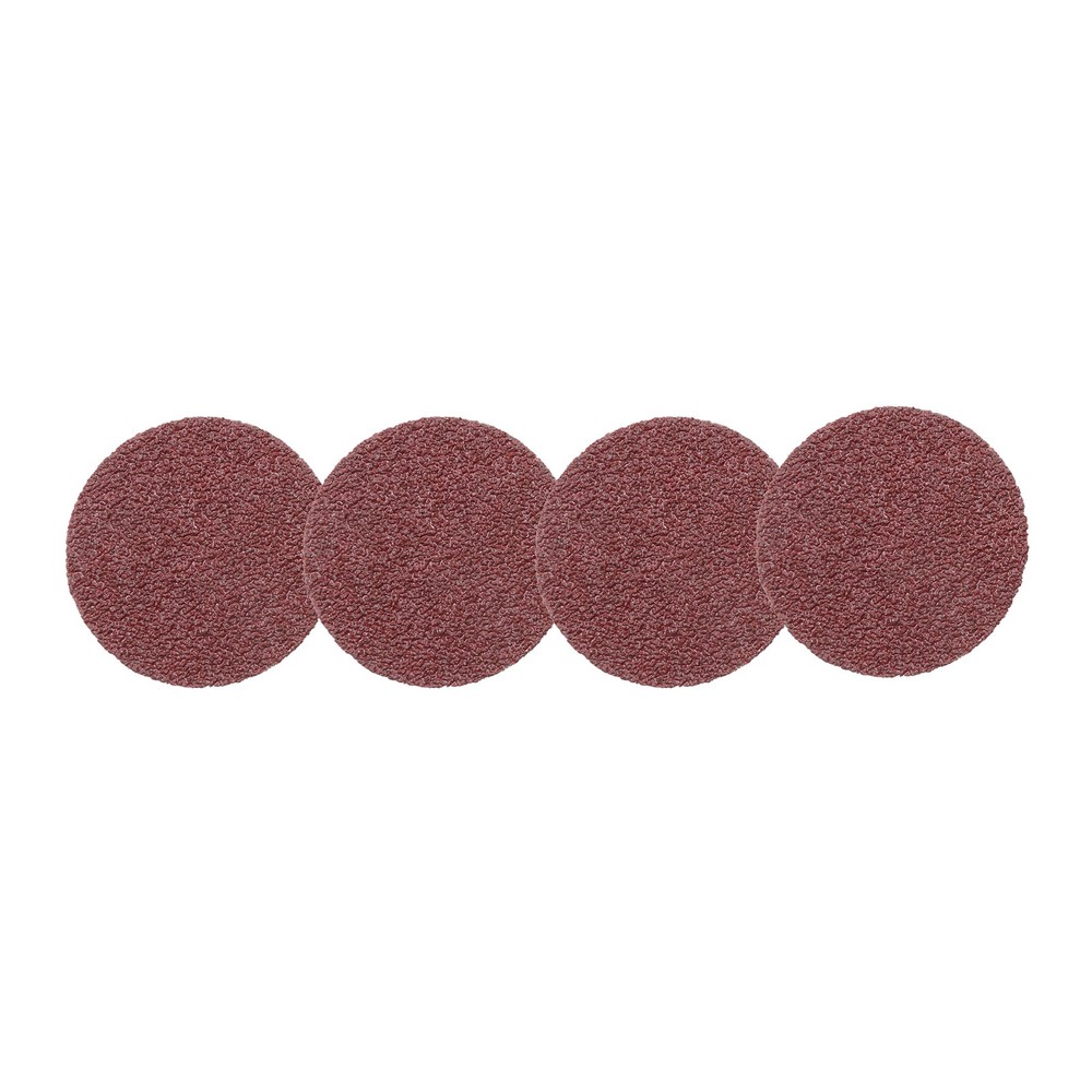 150 Pack 2" Roll Lock Die Grinder Sanding Discs 60 Grit Medium Torque Sand Discs