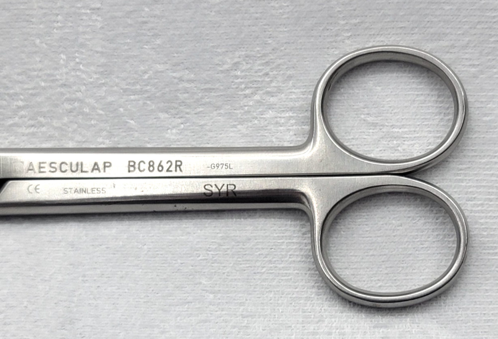 Aesculap BC862R Bandage Scissors 7"