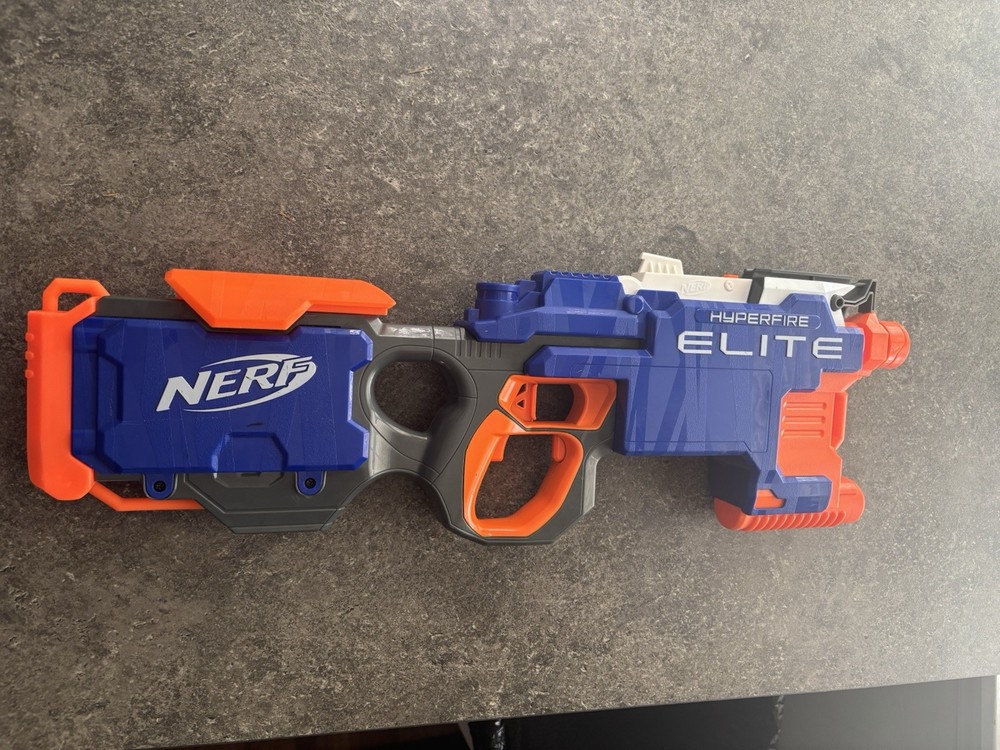 NERF N-Strike Hyperfire & Raider CS-35 Dart Guns w/ Magazines & Darts - Tested