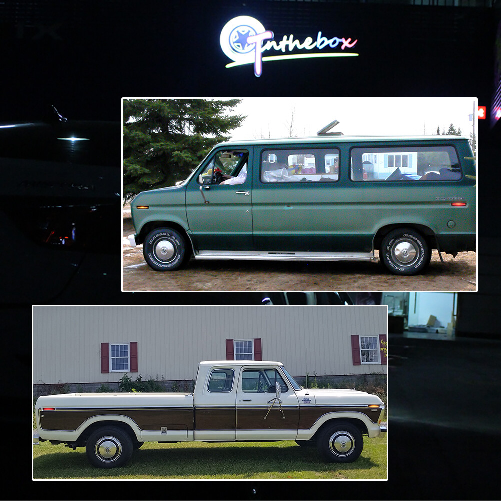 Fit FORD Truck F100 F150 F250 78 79 1978 1979 Tail Lights & Side Markers 6pc/Set