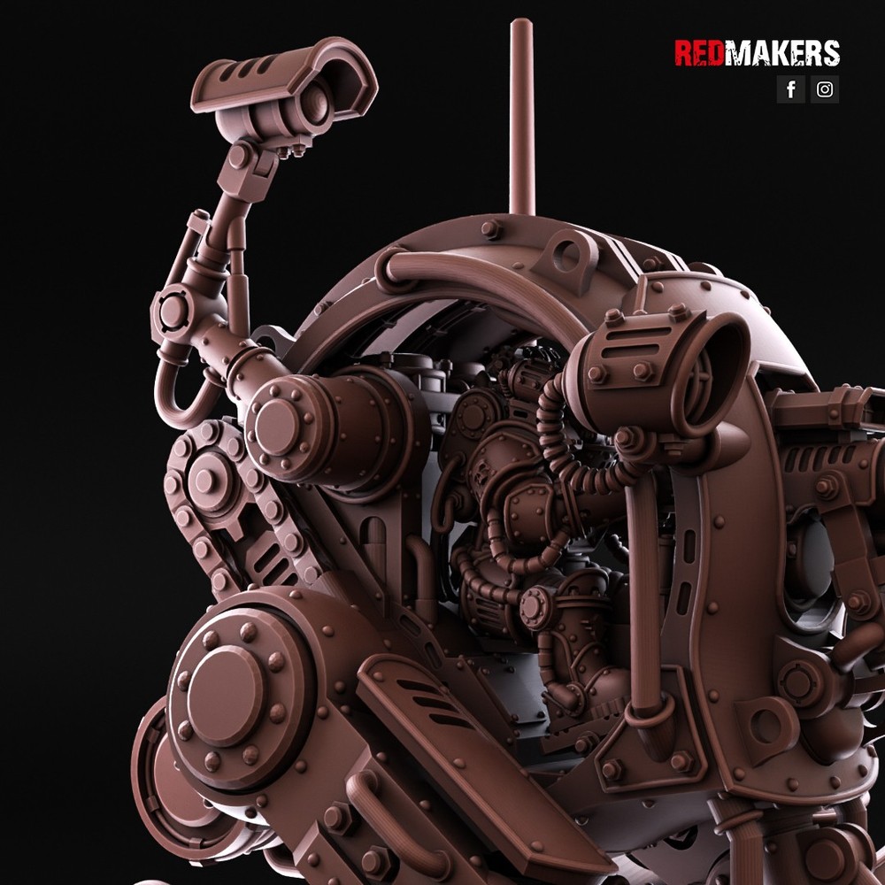 SOLAR GUARD MECH WITH MISSILE LAUNCHER