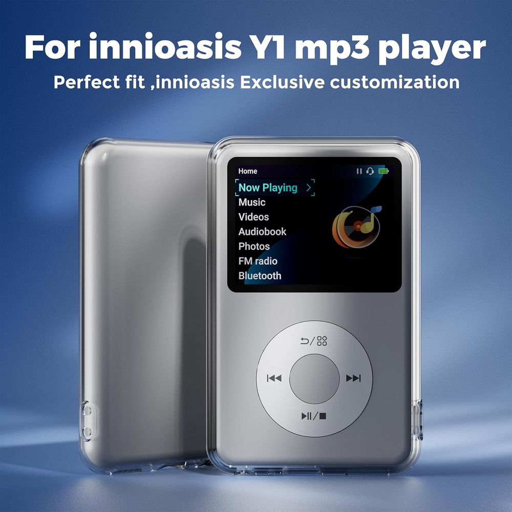 Y1 Mp3 Player Case, Drop-Resistant Silicone Case, Compact and Lightweight, User-