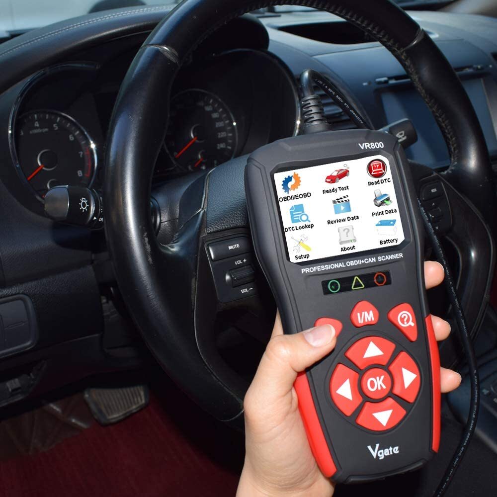 VR800 Automotive Code Reader OBD2 Scanner Car Check Engine Fault Diagnostic Tool