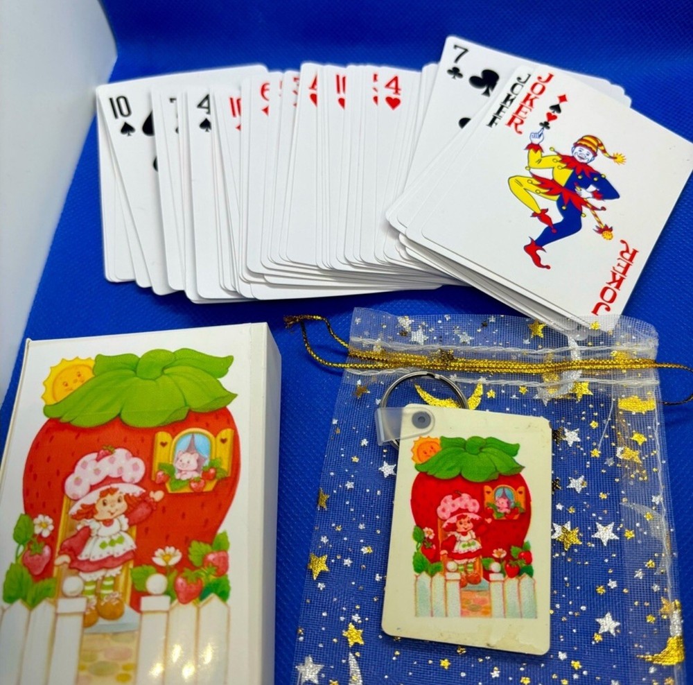 New Strawberry  Shortcake Standard Playing  Cards